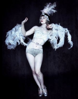 Luscious dancer in lingerie with feathers.jpg